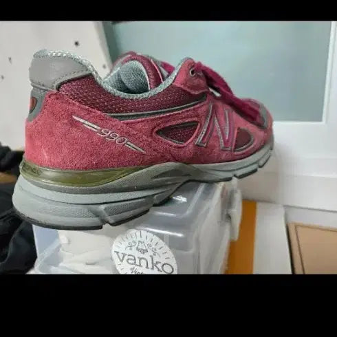 [BUNJANG] New Balance 990v4 Burgundy Sneakers / [280] 뉴발란스 990v4 버건디