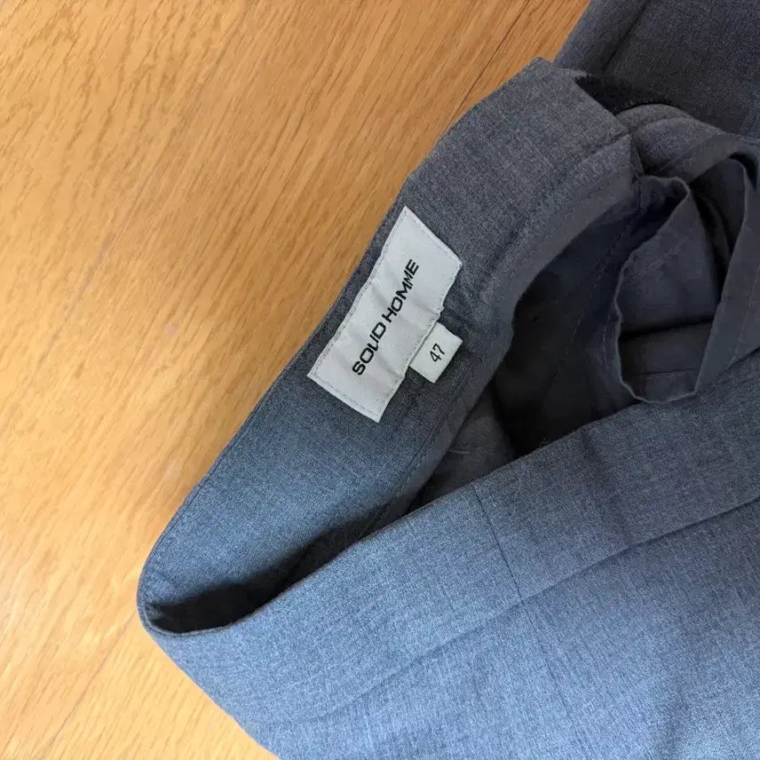 [BUNJANG] Solid Homme Gray Pants (Size 47) / 솔리드옴므 바지 그레이 47사이즈