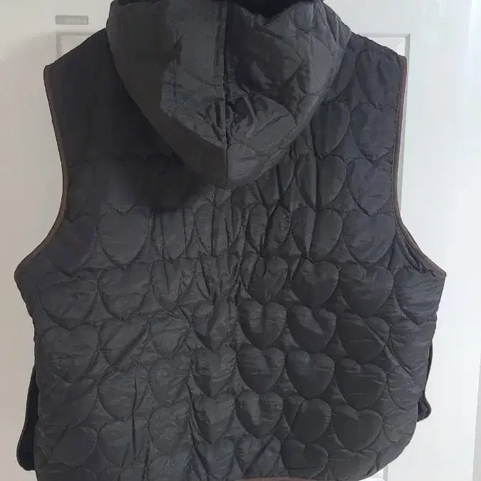 [BUNJANG] Reversible Mink Quilted Vest (88-99) / 새상품 빅사이즈 리버시블 밍크 누빔조끼(88-99)