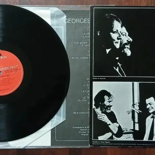 [BUNJANG] Georges Moustaki License LP Record / 조르주 무스타키 라이센스 LP