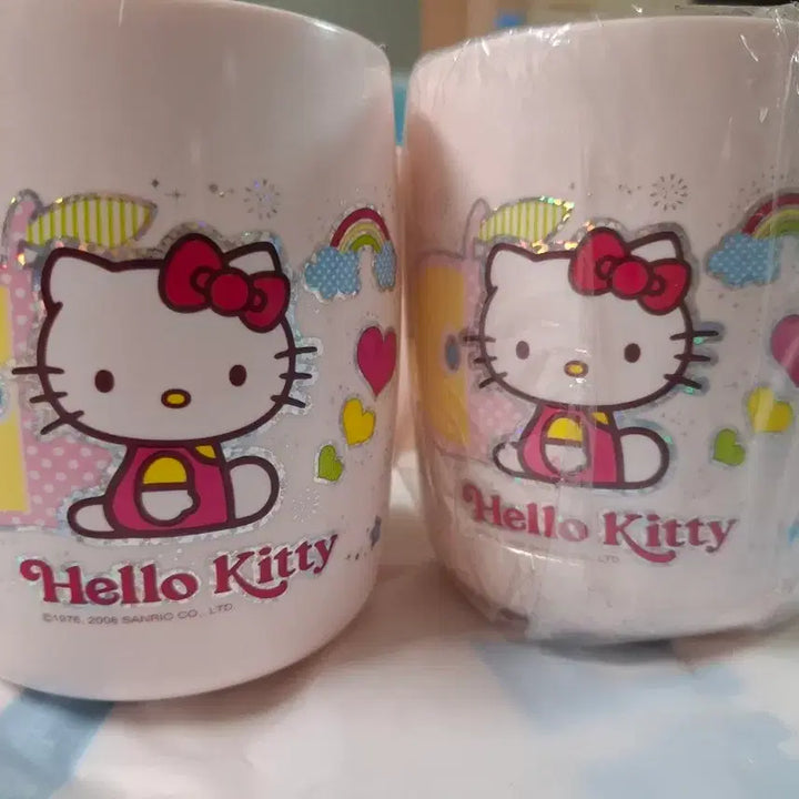 [BUNJANG] Sanrio Hello Kitty Classic Cup Set (2008) / 고전키티 컵