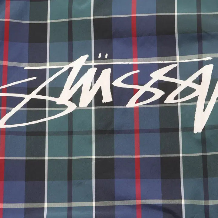 [BUNJANG] STUSSY Plaid Coach Jacket / STUSSY Plaid Coach Jacket