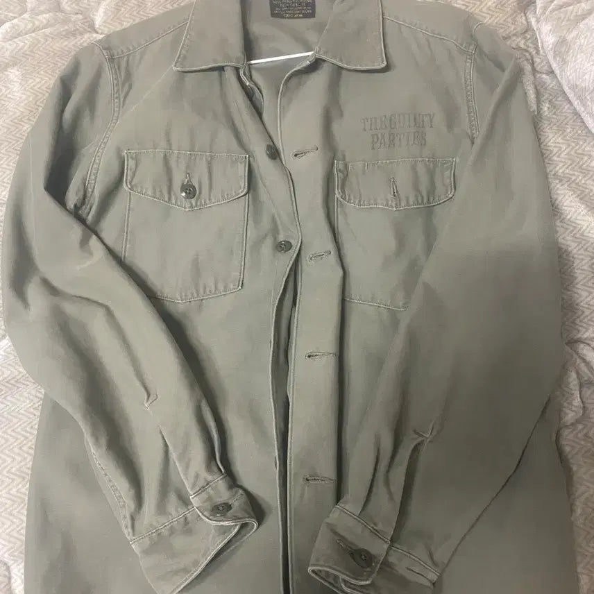 [BUNJANG] Wacko Maria Army Shirt Jacket L / 와코마리아 아미 셔츠 자켓 L