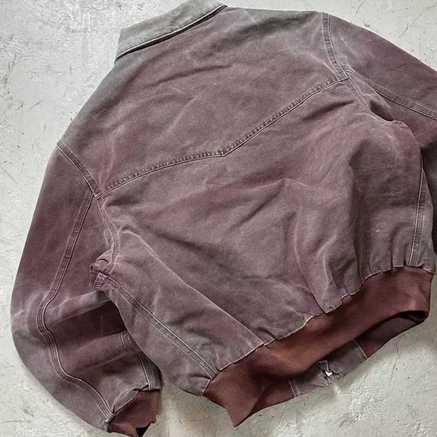 [BUNJANG] Carhartt J14 BRG Santa Fe Jacket / [2XL] 90's USA 칼하트 J14 BRG 칼하트 버건디 디트로이트