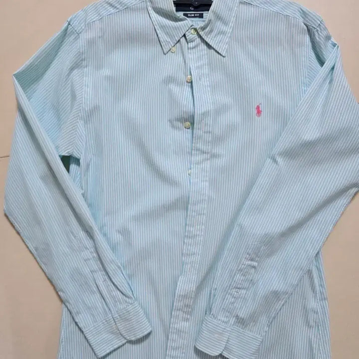 [BUNJANG] Polo Stripe Shirt M / 폴로 스트라이프 셔츠 M
