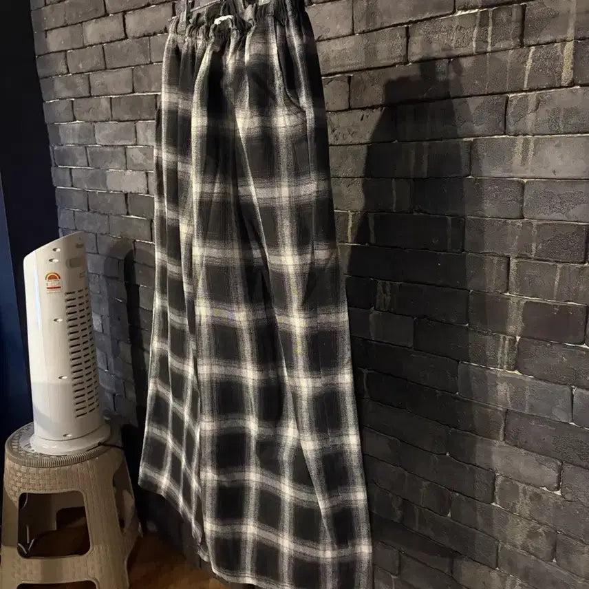 [SOLD OUT] [중고/free] 남자 체크 고무줄밴드 체크바지