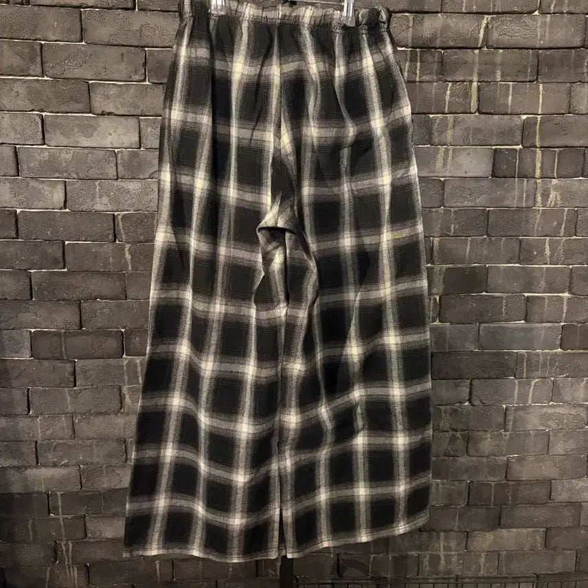 [SOLD OUT] [중고/free] 남자 체크 고무줄밴드 체크바지