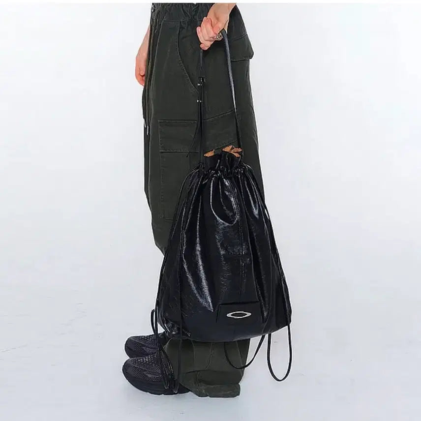 [BUNJANG] NOIAGO Leather String Bag / NOIAGO 레더 스트링 백