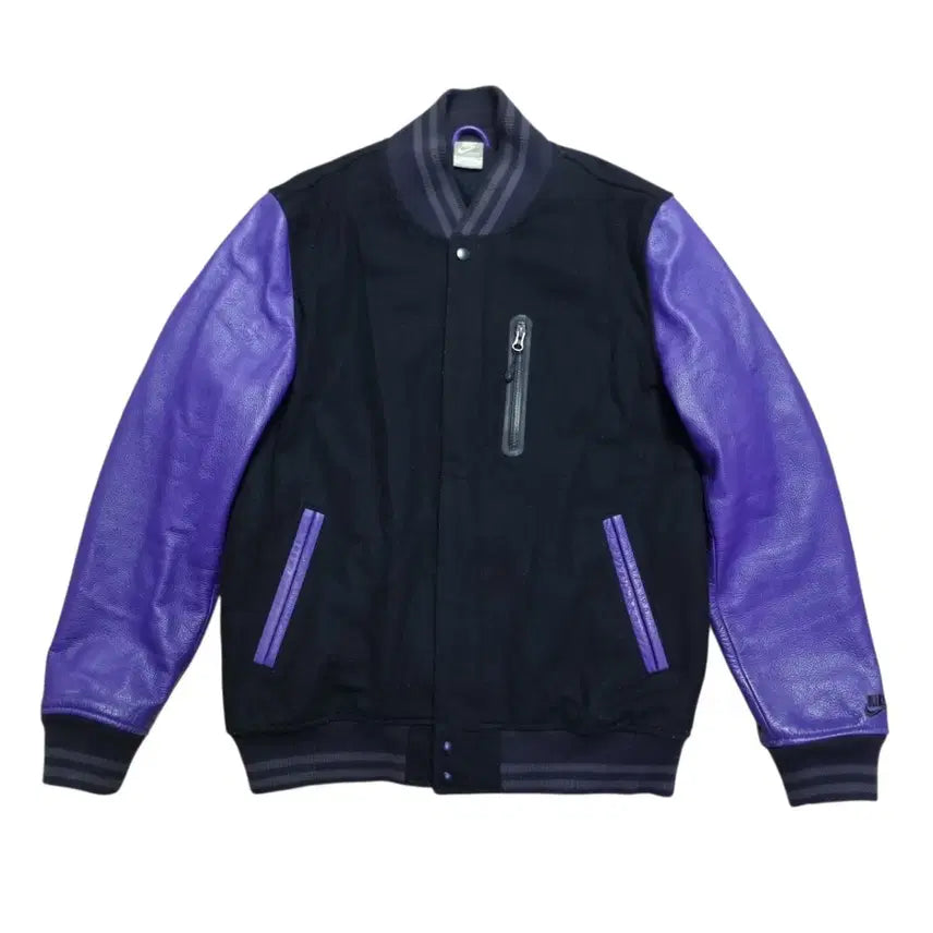 [BUNJANG] Nike Destroyer Varsity Jacket XL / 나이키 소가죽 디스트로이어 바시티 자켓 XL