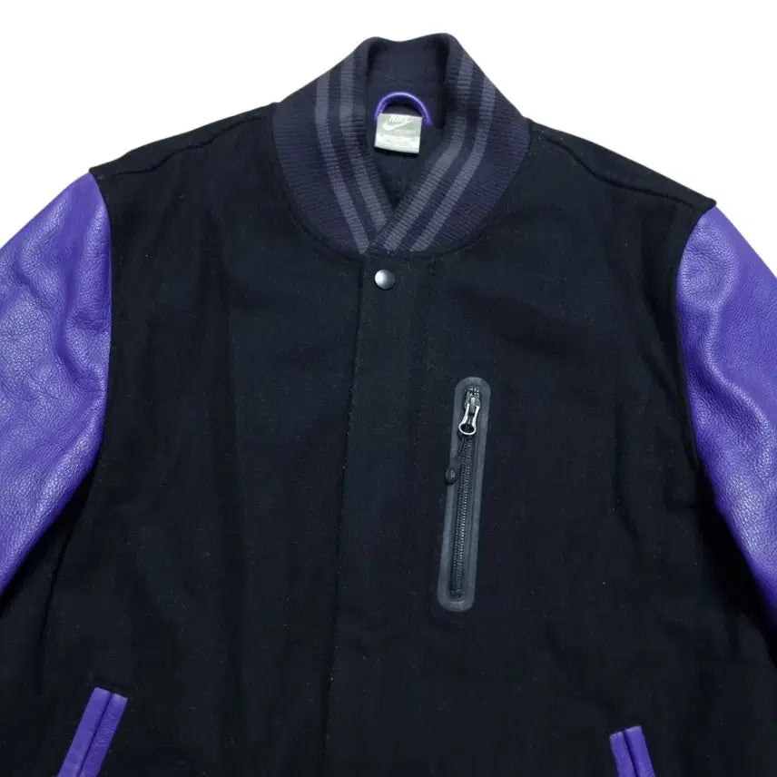 [BUNJANG] Nike Destroyer Varsity Jacket XL / 나이키 소가죽 디스트로이어 바시티 자켓 XL