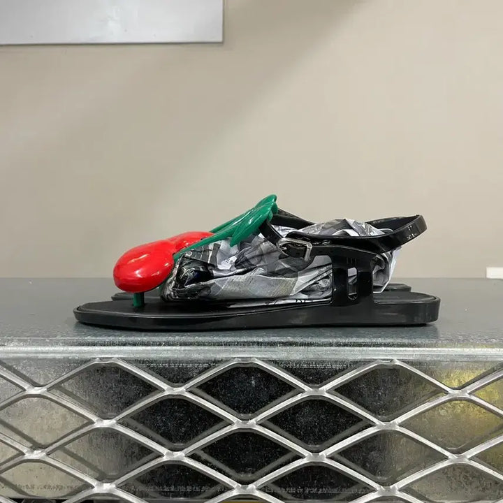 [BUNJANG] Melissa Cherry Jelly Shoes / 멜리사 체리 젤리슈즈 (gr-3795)