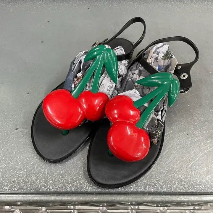 [BUNJANG] Melissa Cherry Jelly Shoes / 멜리사 체리 젤리슈즈 (gr-3795)