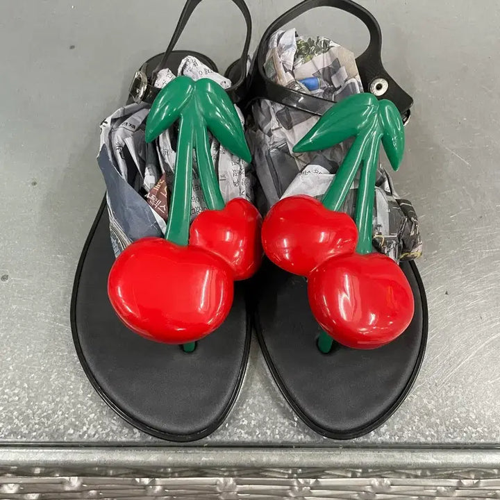 [BUNJANG] Melissa Cherry Jelly Shoes / 멜리사 체리 젤리슈즈 (gr-3795)