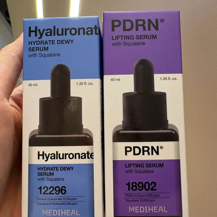 [BUNJANG] Mediheal PDRN & HYA Serum Set / 1+1 메디힐 PDRN 모공 탄력 세럼 40+40ml HYA