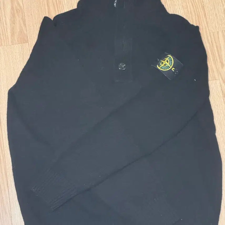 [BUNJANG] Stone Island Zip-up Knit Sweater / 스톤아일랜드 집업 니트