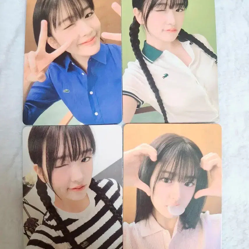 [BUNJANG] IVE An Yu-jin Photocard Bundle Set / 아이브 안유진 포카 4개 세트 +덤  팔아요