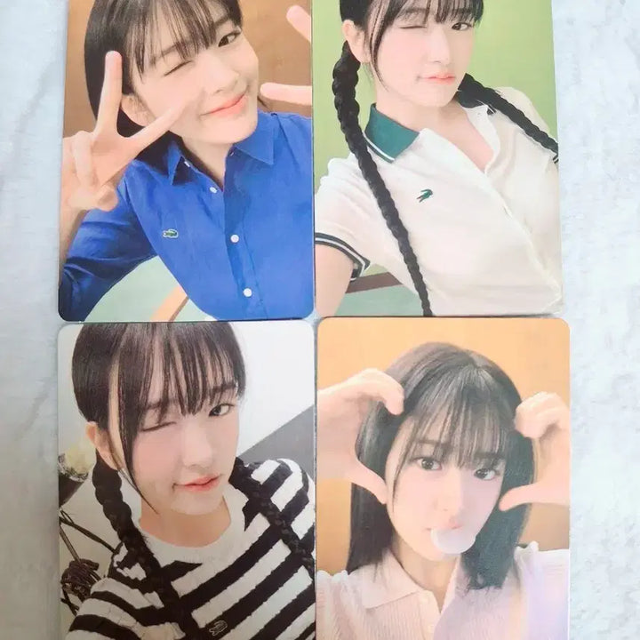 [BUNJANG] IVE An Yu-jin Photocard Bundle Set / 아이브 안유진 포카 4개 세트 +덤  팔아요