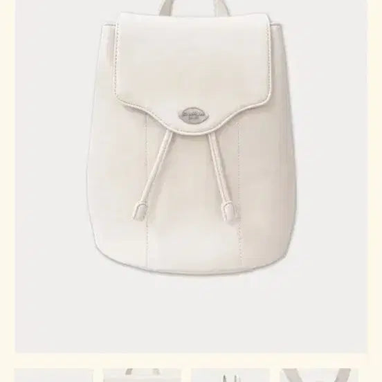 [BUNJANG] Somewherebut Fleple Backpack Cream / 새상품 썸웨어버터 fle플레 백팩 크림