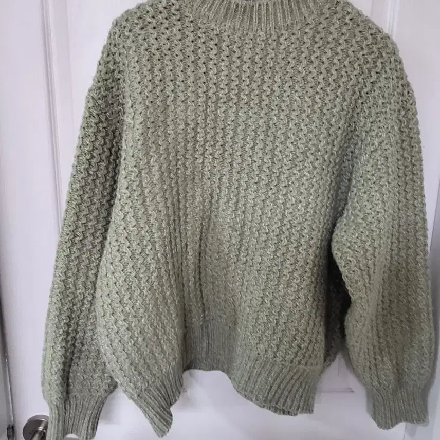 [BUNJANG] Waveis Lambswool Knit Sweater / 웨이비니스 램스울니트