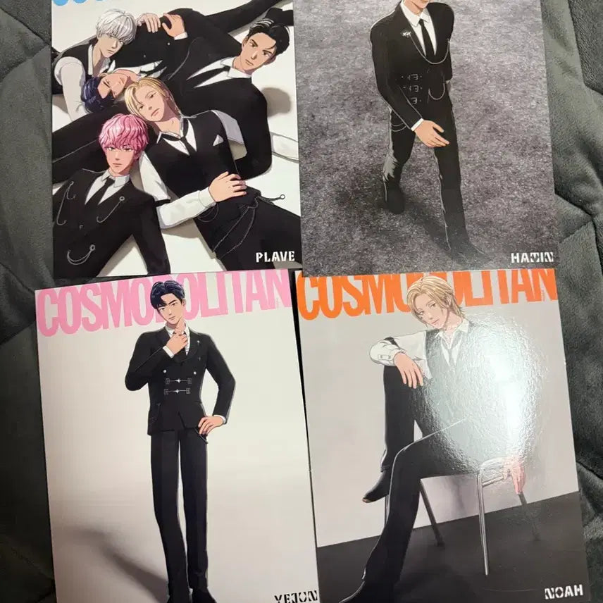 [BUNJANG] PLAVE Cosmopolitan Postcard / 플레이브 코스모폴리탄 A형 엽서 포함 판매해요!