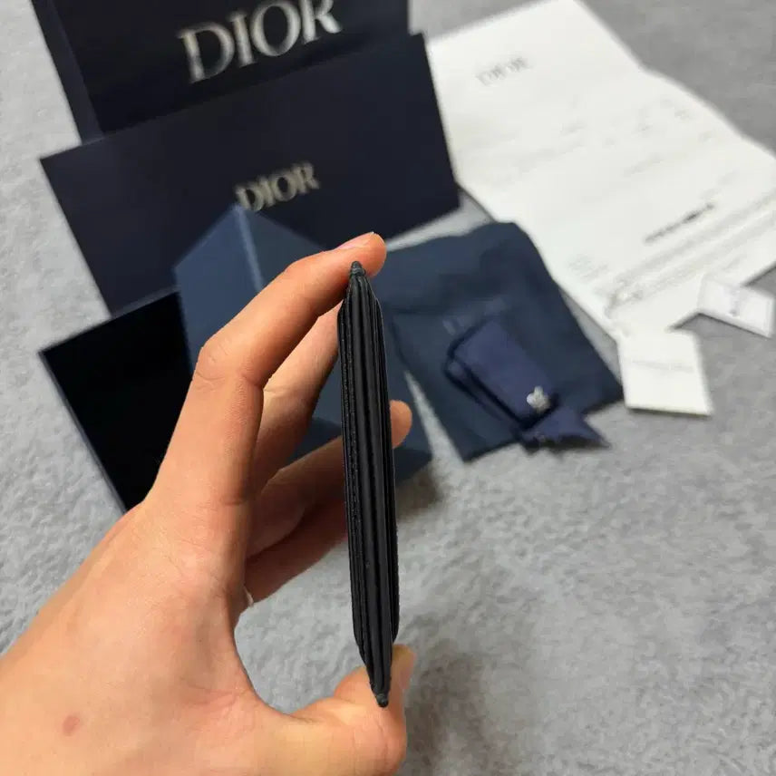 [BUNJANG] Dior Gravity Card Wallet / [ 풀구성/OS ] 디올 그래비티 카드지갑