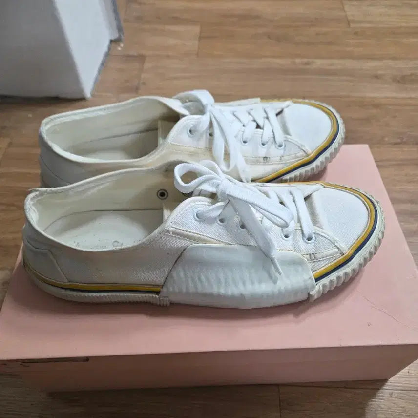 [BUNJANG] Acne Studios Canvas Sneakers Off-White / 아크네 스튜디오 캔버스. 41(260-265)사이즈  풀박스판매