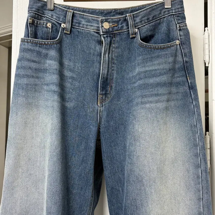 [BUNJANG] DIMIT Fleece-lined Denim Pants / 디미트 기모데님 L