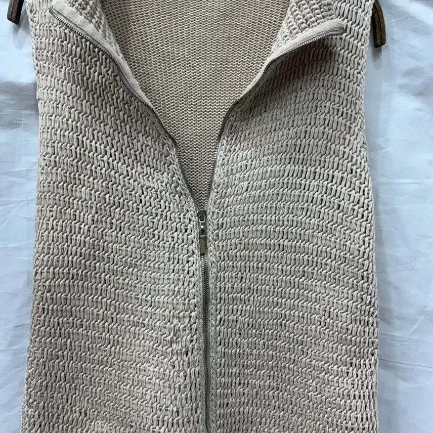 [BUNJANG] Brunello Cucinelli Knit Vest Beige M / 브루넬로 쿠치넬리 니트 조끼M/55사이즈(정품)