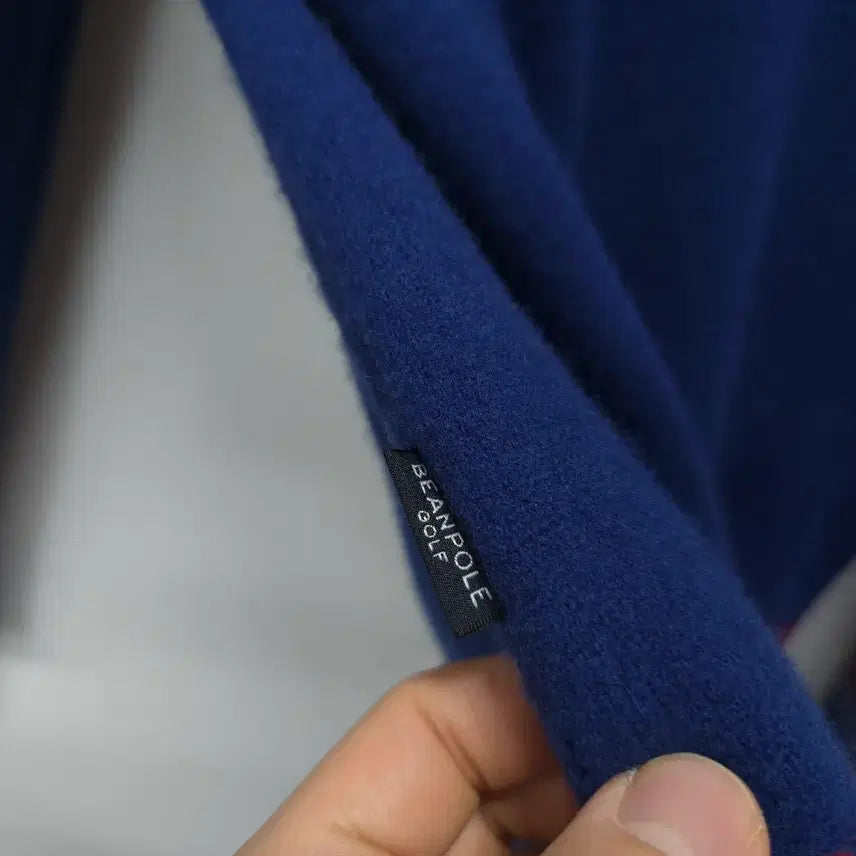 [BUNJANG] Beanpole Nordic Pattern Windproof Wool Knit Sweater / 빈폴 노르딕 패턴 반집업 방풍 울 니트 (95)