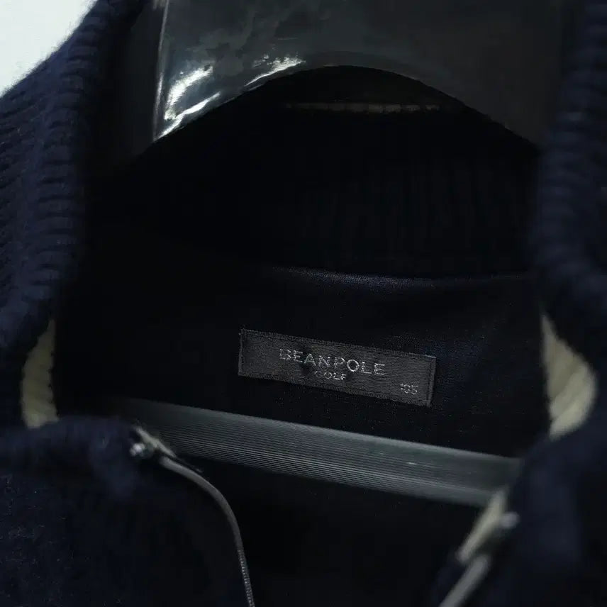 [BUNJANG] Beanpole Nordic Pattern Windproof Wool Knit Sweater / 빈폴 노르딕 패턴 반집업 방풍 울 니트 (95)