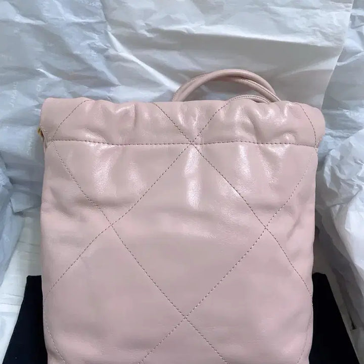 [BUNJANG] Chanel 22 Mini Pink Bag / 샤넬 22백 미니 핑크 금장