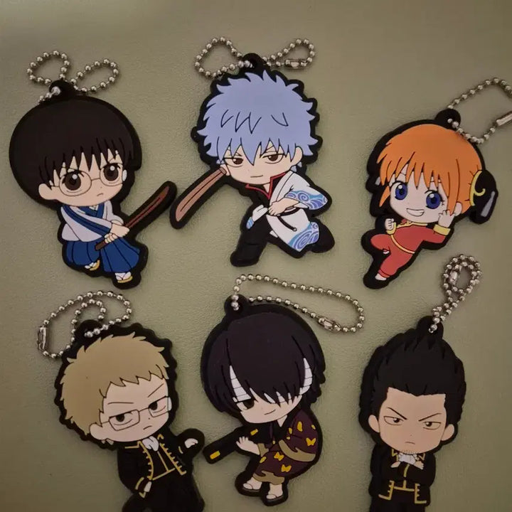 [BUNJANG] Gintama Bundle Set Keychain / 은혼 볼체인 키링 일괄