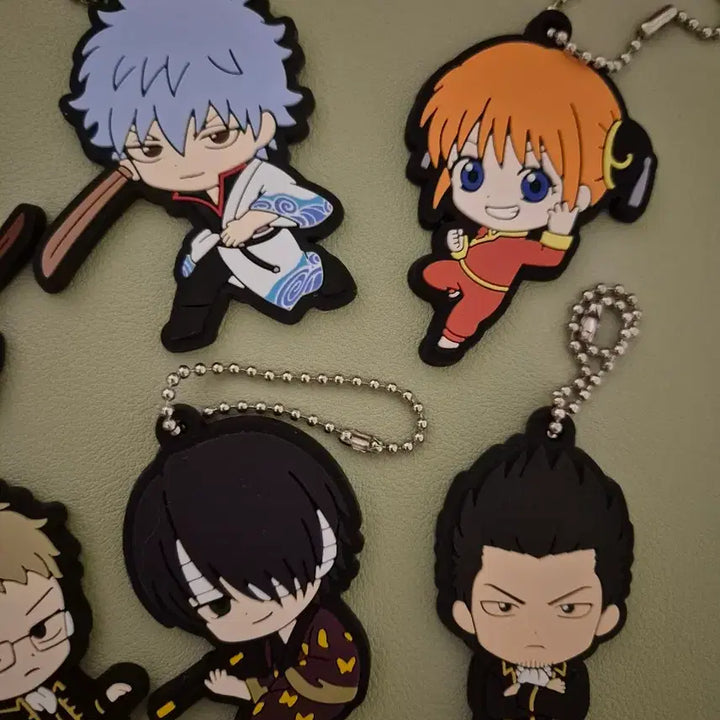 [BUNJANG] Gintama Bundle Set Keychain / 은혼 볼체인 키링 일괄