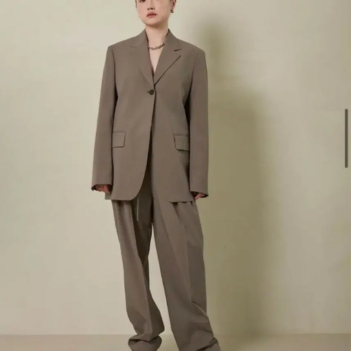 [BUNJANG] WMM One Button Loose Fit Jacket / 오르 WMM 으므므 원버튼 루즈핏 자켓 링서울 온앤온