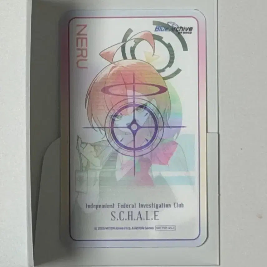 [BUNJANG] Blue Archive Animate Cafe Neru Lenticular Card / 블루아카이브 애니메이트 카페 네루 렌티큘러 카드