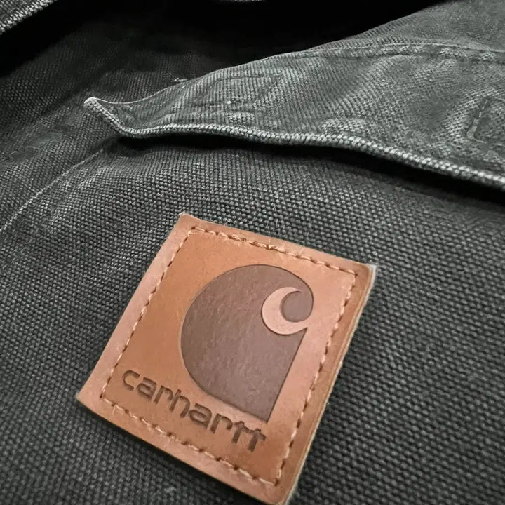 [BUNJANG] Carhartt C26 Moss Green Sandstone Duck Arctic Traditional Coat (M) / (M)칼하트 샌드스톤 덕 아크틱 트래디셔널 코트 C26 모스그린