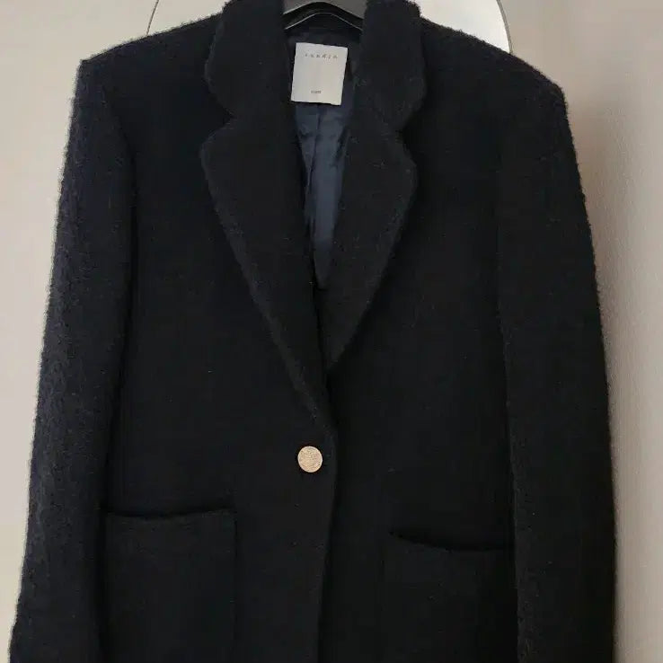 [BUNJANG] Sandro Wool Blend Jacket (Size 36) / 산드로 울 알파카 혼방 자켓 /상태 양호 36사이즈