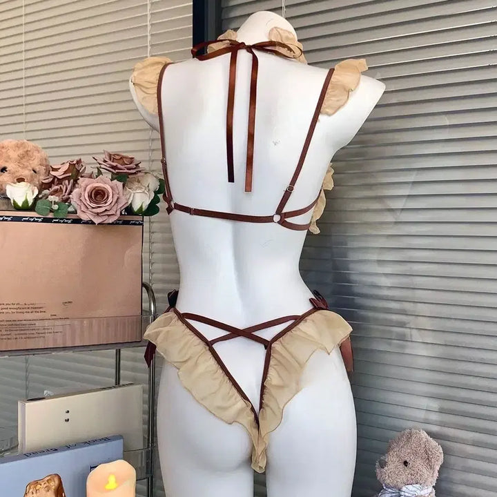 [BUNJANG] Cosplay Maid Body Suit / 코스프레 메이드복 바디수트