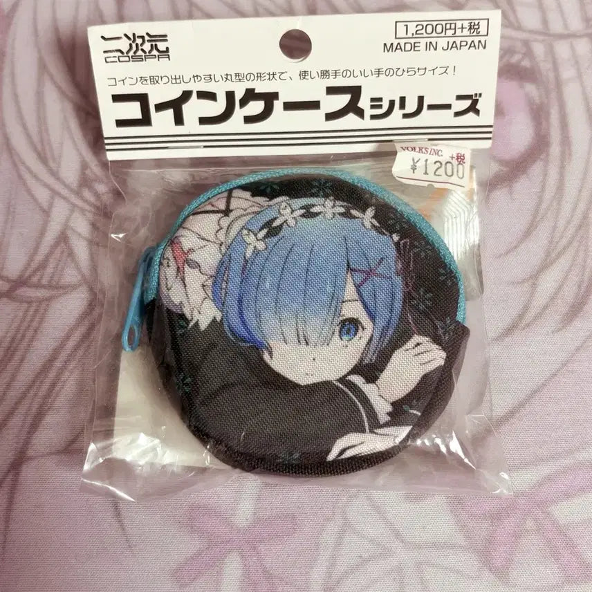 [BUNJANG] Re:Zero Rem Coin Purse / 리제로 렘 동전지갑