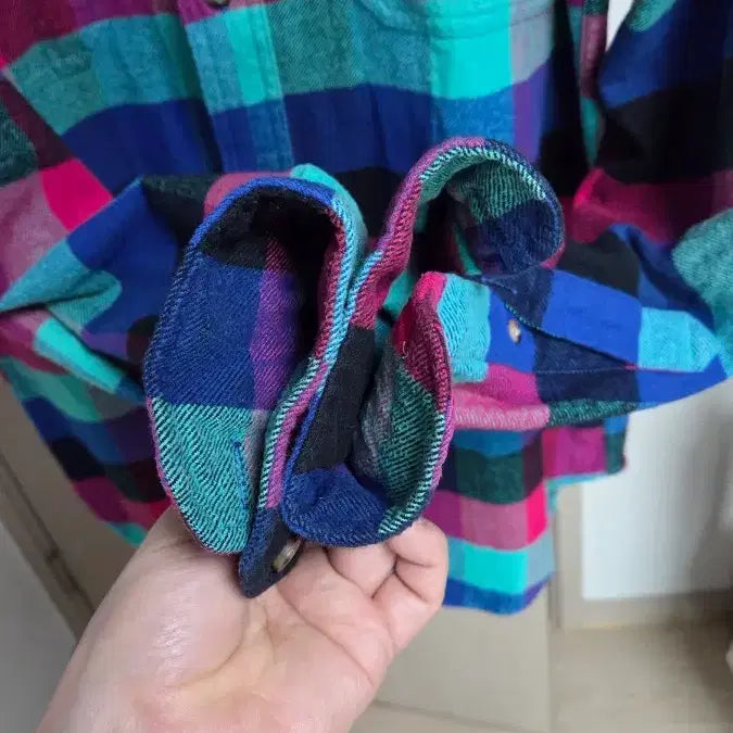 [BUNJANG] Columbia Heavy Flannel Check Shirt L / 컬럼비아 헤비플란넬 체크 셔츠 L