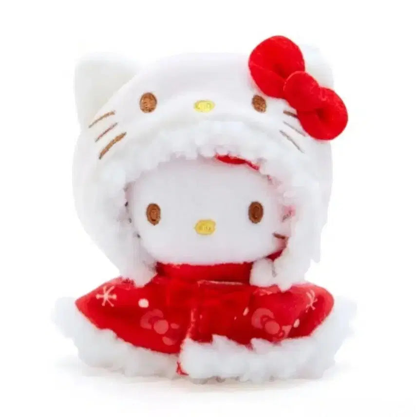 [BUNJANG] Sanrio Winter Holiday Dress-up Kitty Cape / 산리오 윈터 홀리데이 케이프, 키티 케이프, 드레스업 키티