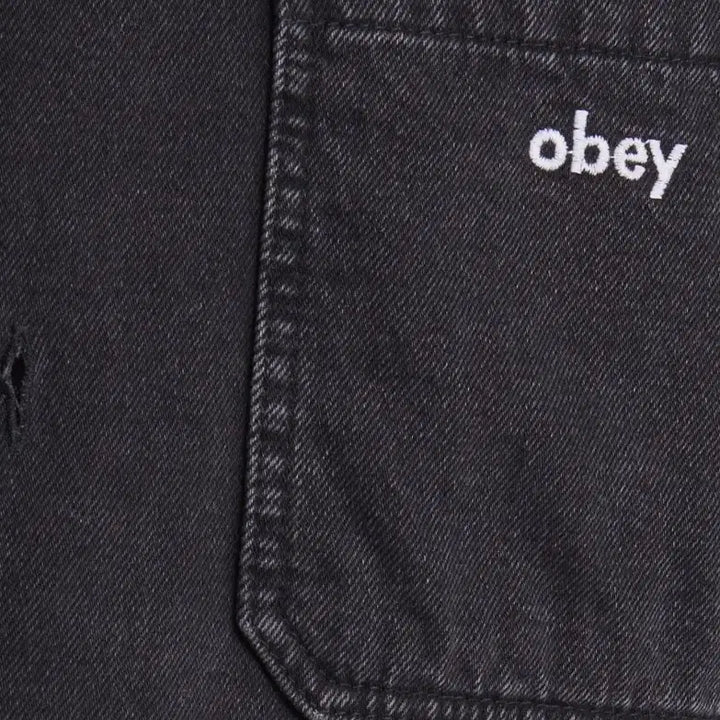 [BUNJANG] Obey Denim Jacket XL / 오베이 데님자켓 XL