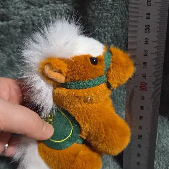 [BUNJANG] Brown Horse Plush Keyring / 말 인형 키링