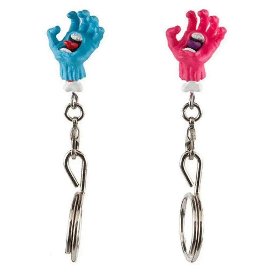 [BUNJANG] Jim Phillips x Santa Cruz x Kidrobot Screaming Hand Keychain (Bundle Set) / 짐필립스x 산타 크루즈 x 키드로봇 sceaming hand 키링 3개