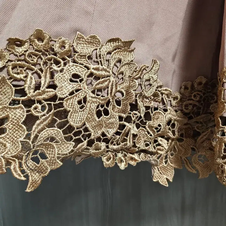 [BUNJANG] S.Blanc Candela Lace Long Dress / 에스블랑 원피스