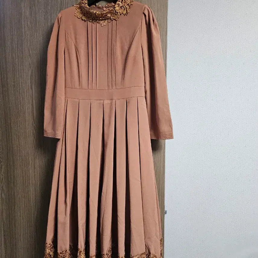 [BUNJANG] S.Blanc Candela Lace Long Dress / 에스블랑 원피스