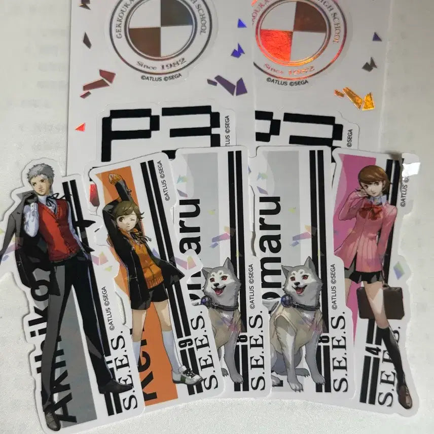 [BUNJANG] Persona 3 Sticker Bundle Set / 페르소나3 스티커 일괄