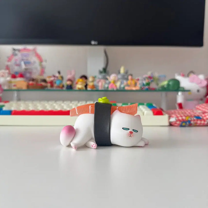 [BUNJANG] Pop Mart BB Cat Sushi Figure / (3/13까지할인) 팝마트 비비캣 스시 피규어