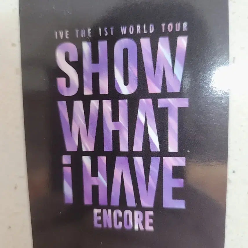 아이브 장원영 월드투어 앙콘 앙코르콘 트레카 포카