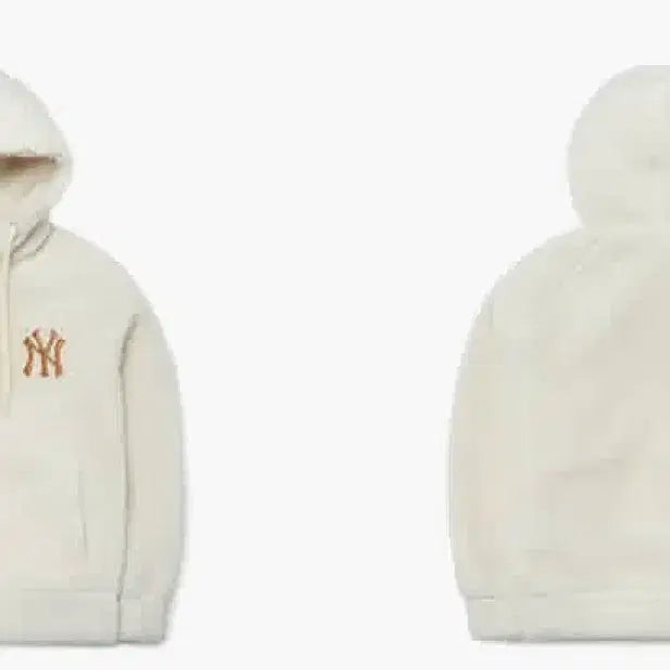 [BUNJANG] MLB Ivory Fleece / MLB 아이보리 후리스